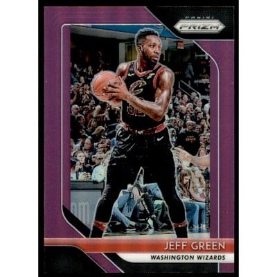 2018-19 Panini Prizm Prizms Purple #283 Jeff Green