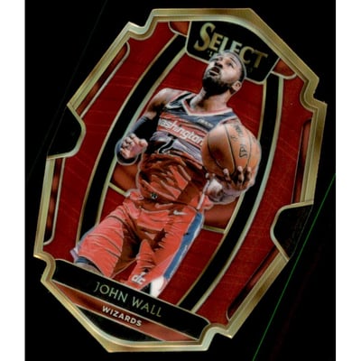 2018-19 Select Prizms Maroon Die Cut #145 John Wall