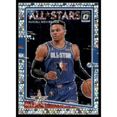 2020-21 Donruss Optic All Stars Fast Break #7 Russell Westbrook