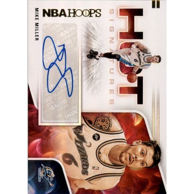 2020-21 Hoops Hot Signatures #47 Mike Miller