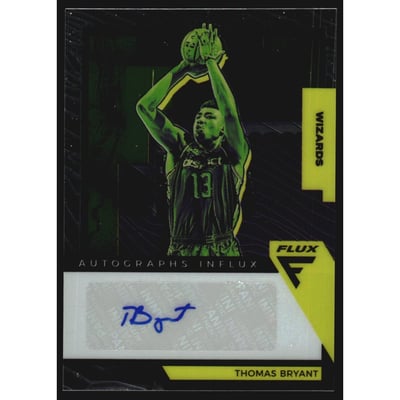 2020-21 Panini Flux Influx Autographs #2 Thomas Bryant
