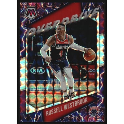 2020-21 Panini Mosaic Overdrive #15 Russell Westbrook