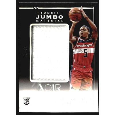 2020-21 Panini Noir Rookie Jumbo Material #12 Cassius Winston