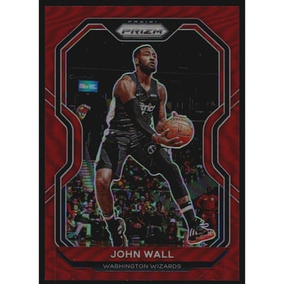 2020-21 Panini Prizm Prizms Red #56 John Wall