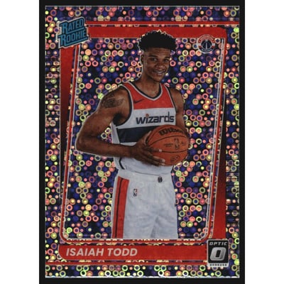 2021-22 Donruss Optic Fast Break Holo #187 Isaiah Todd