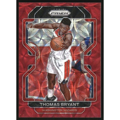 2021-22 Panini Prizm Prizms Choice Red #7 Thomas Bryant