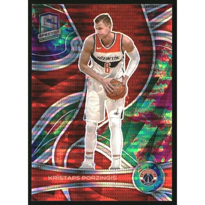 2021-22 Panini Spectra Celestial #41 Kristaps Porzingis