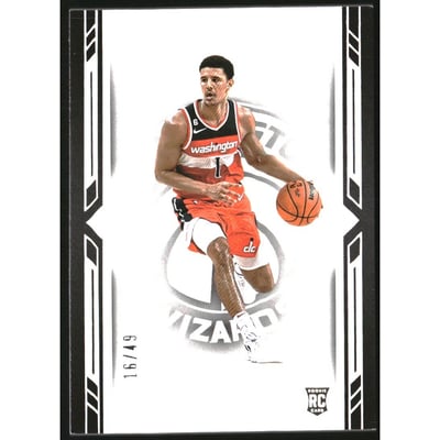 2022-23 Panini Noir Holo Silver #172 Johnny Davis I