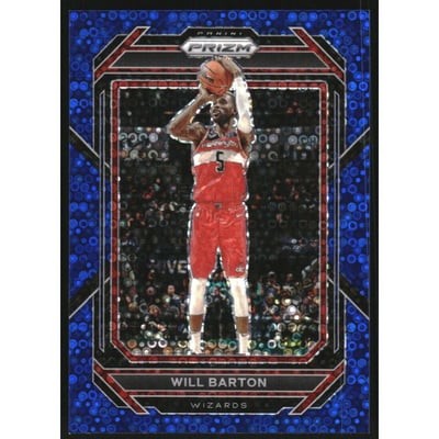 2022-23 Panini Prizm Prizms Fast Break Blue #194 Will Barton