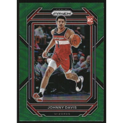 2022-23 Panini Prizm Prizms Green #231 Johnny Davis