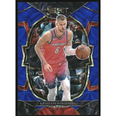2022-23 Select Prizms Blue Scope #4 Kristaps Porzingis