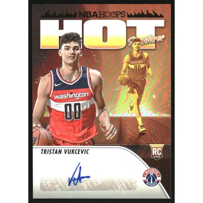 2023-24 Hoops Hot Signatures Rookies #3 Tristan Vukcevic