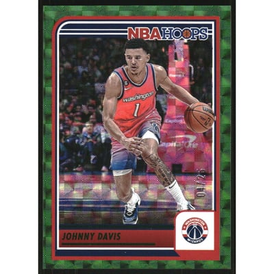2023-24 Hoops Hyper Green #169 Johnny Davis