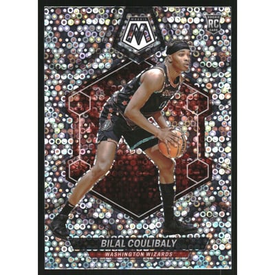 2023-24 Panini Mosaic Mosaic Fast Break Silver #235 Bilal Coulibaly