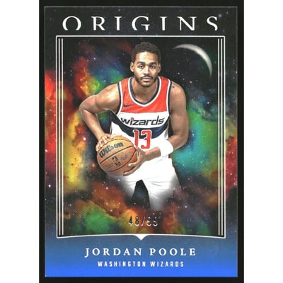 2023-24 Panini Origins Blue #65 Jordan Poole