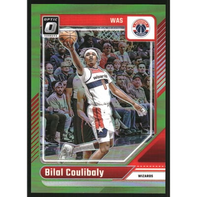 2024-25 Donruss Optic Lime Green #63 Bilal Coulibaly