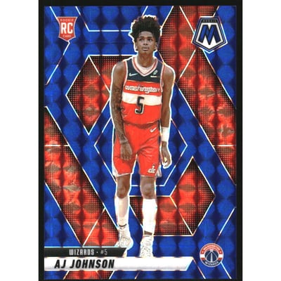 2024-25 Panini Mosaic Mosaic Blue #215 AJ Johnson