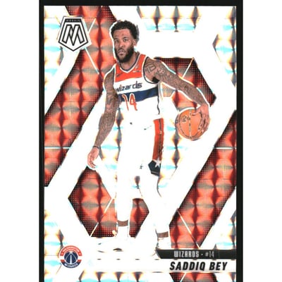 2024-25 Panini Mosaic Mosaic Choice White #79 Saddiq Bey