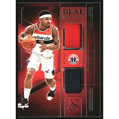 2024-25 Panini Silhouette Dual Materials #23 Bradley Beal