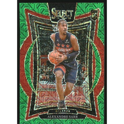2024-25 Select Green Mojo Prizms #73 Alexandre Sarr