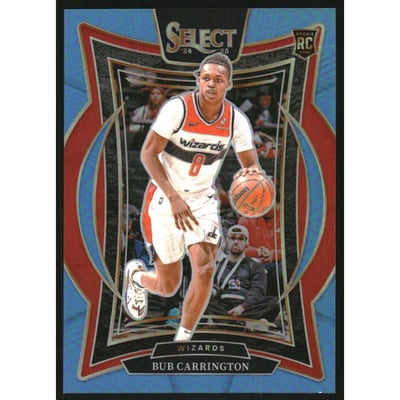 2024-25 Select Light Blue Prizms #81 Bub Carrington