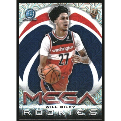 2025-26 Bowman Chrome Mega Rookies #MR21 Will Riley