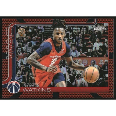 2025-26 Topps Chrome Basketball Refractors #294 Jamir Watkins