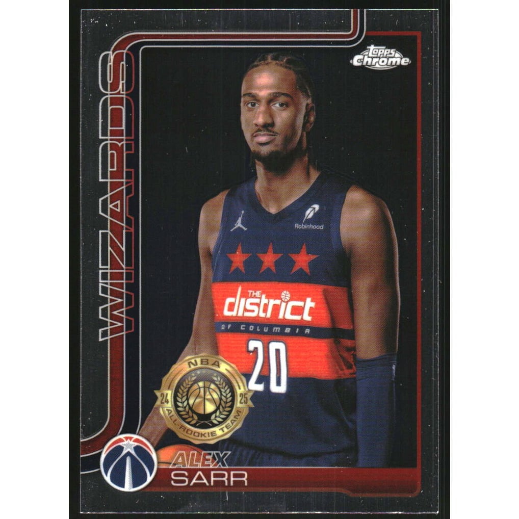 2025-26 Topps Chrome Image Variations #218 Alex Sarr