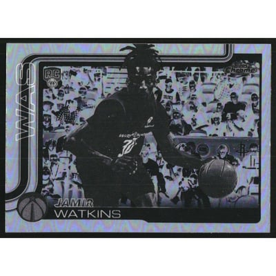 2025-26 Topps Chrome Negative Refractors #294 Jamir Watkins