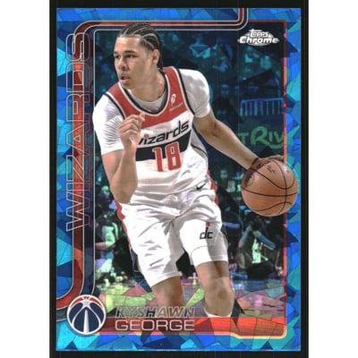 2025-26 Topps Chrome Sapphire #237 Kyshawn George