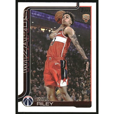 2025-26 Topps Rainbow Foilboard #221 Will Riley