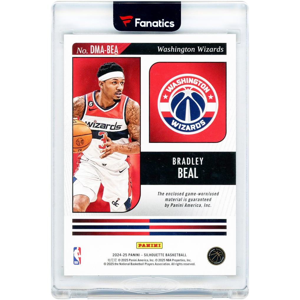 Bradley Beal Washington Wizards 2024-25 Panini Silhouette Jersey 