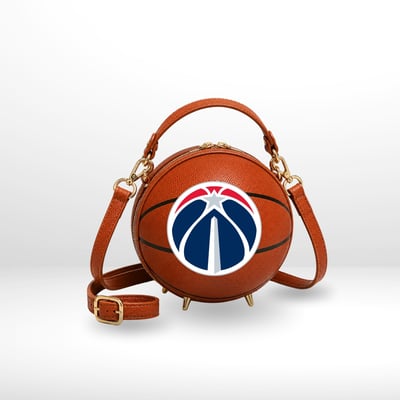Washington Wizards by Jill Martin Basketball Crossbody Fan Bag