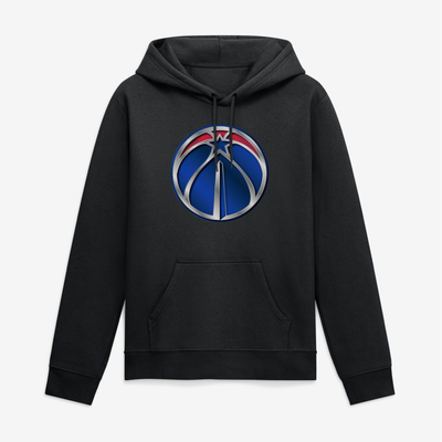 Washington Wizards Big & Tall Forged Mascot Hoodie - Black
