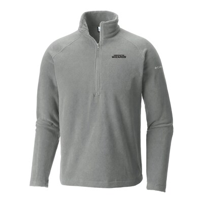 Washington Wizards Columbia Everest Ridge Raglan Half-Zip Fleece Pullover - Gray