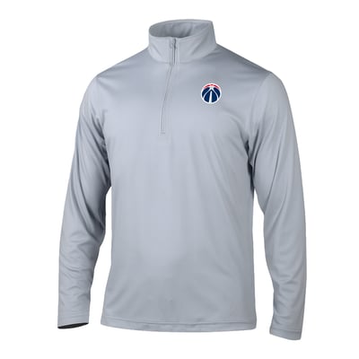 Washington Wizards Columbia Fairway Break Quarter-Zip Pullover - Gray