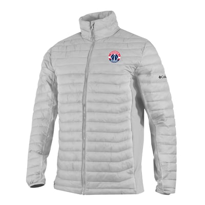 Washington Wizards Columbia Powder Pass Hybrid Full-Zip Jacket - Gray