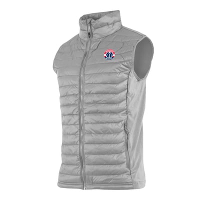 Washington Wizards Columbia Powder Pass Hybrid Full-Zip Vest - Gray