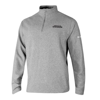 Washington Wizards Columbia Swingcraft Tri-Blend Quarter-Zip Pullover - Gray