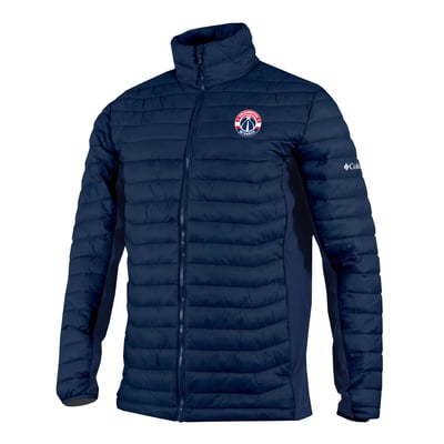 Washington Wizards Columbia Powder Pass Hybrid Full-Zip Jacket - Navy