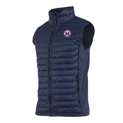 Washington Wizards Columbia Powder Pass Hybrid Full-Zip Vest - Navy