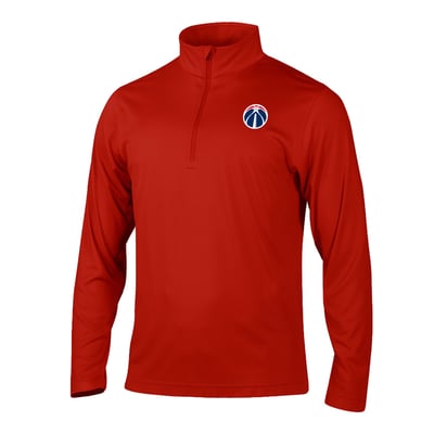 Washington Wizards Columbia Fairway Break Quarter-Zip Pullover - Red