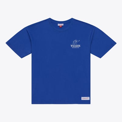  Washington Wizards Mitchell & Ness Core Essentials T-Shirt - Blue