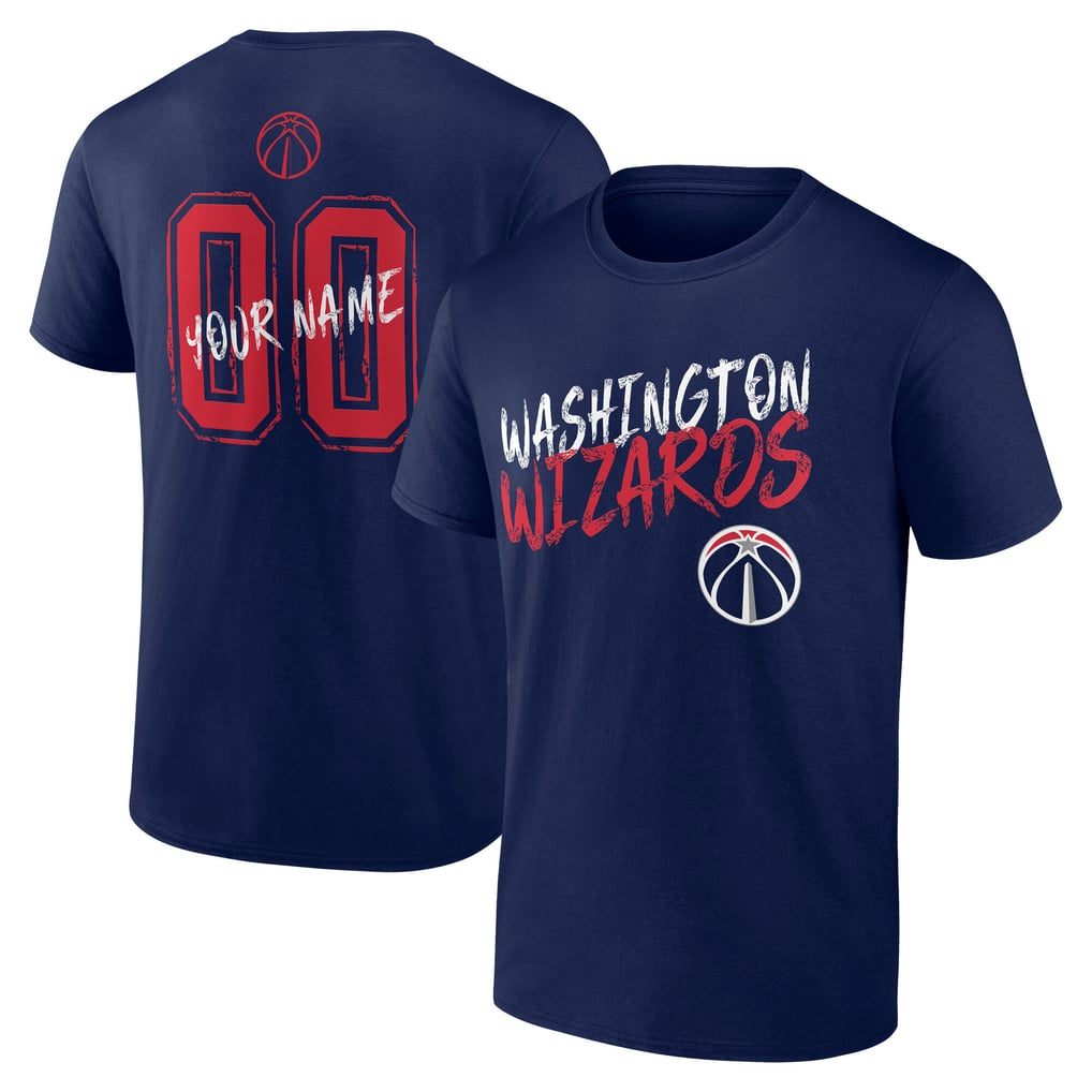 Washington Wizards Hustle Custom T-Shirt - Navy