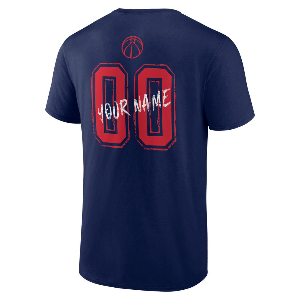 Washington Wizards Hustle Custom T-Shirt - Navy