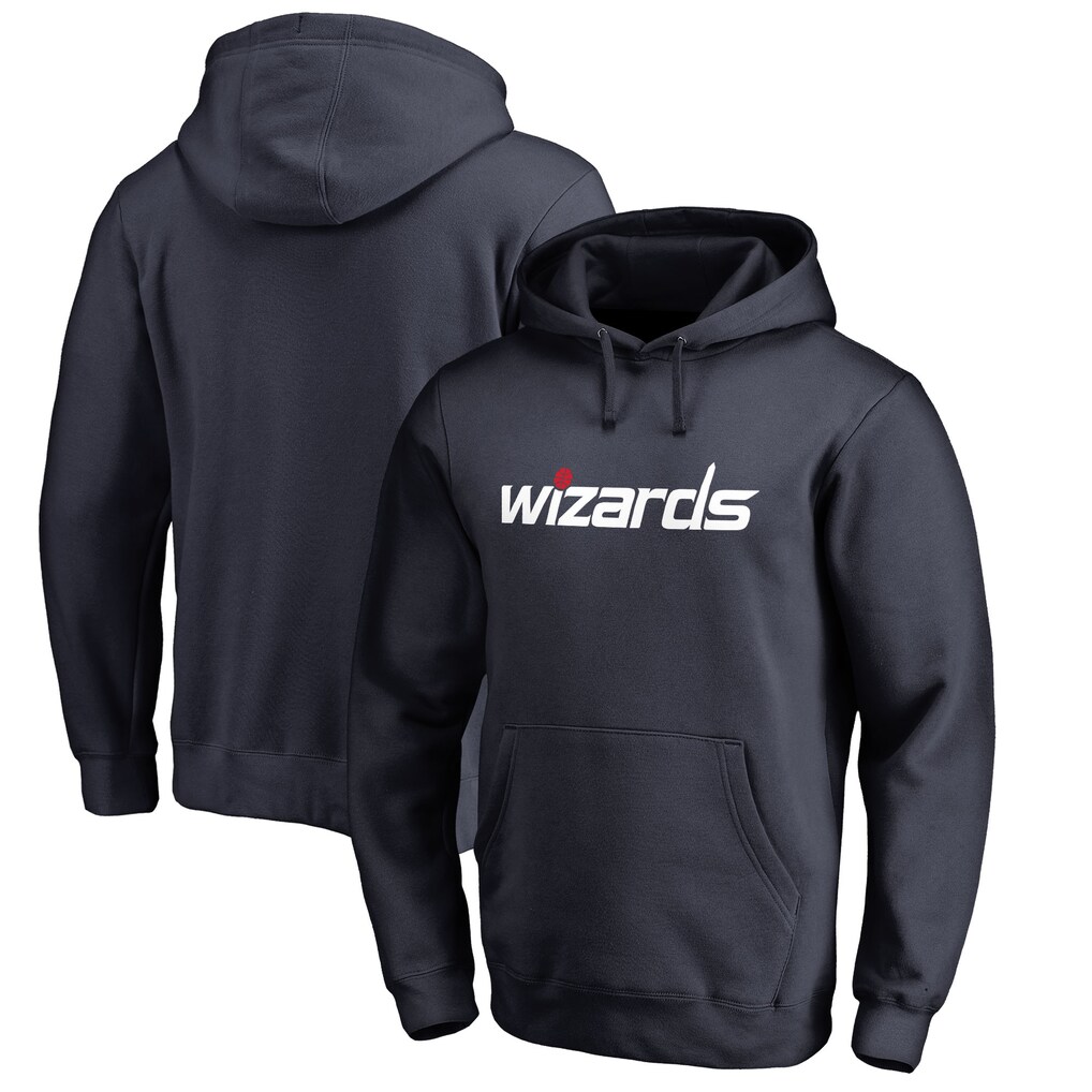Washington Wizards Wordmark Pullover Hoodie - Navy