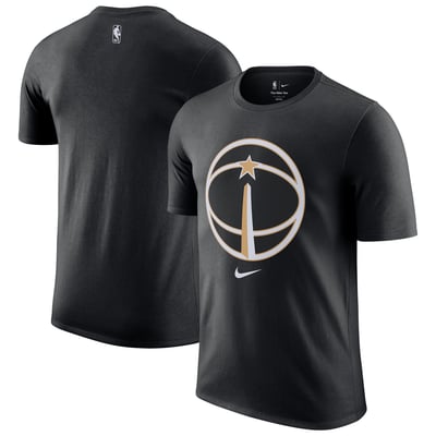  Washington Wizards Nike 2025/26 City Edition Remix Essential Logo T-Shirt - Black