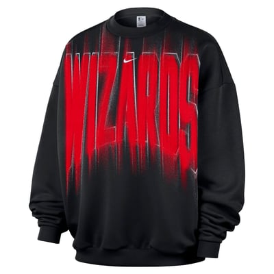 Washington Wizards Nike 2026/27 Standard Issue Team Fleece Pullover Sweatshirt - Black