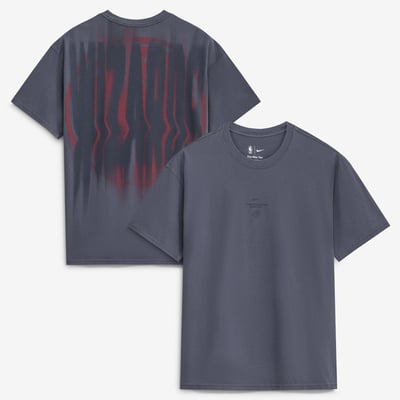 Washington Wizards Nike 2026 Standard Issue Pre-Game Max 90 T-Shirt - Navy