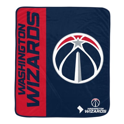 Washington Wizards Pegasus Baseline 50" x 60" Ultra Soft Throw Blanket